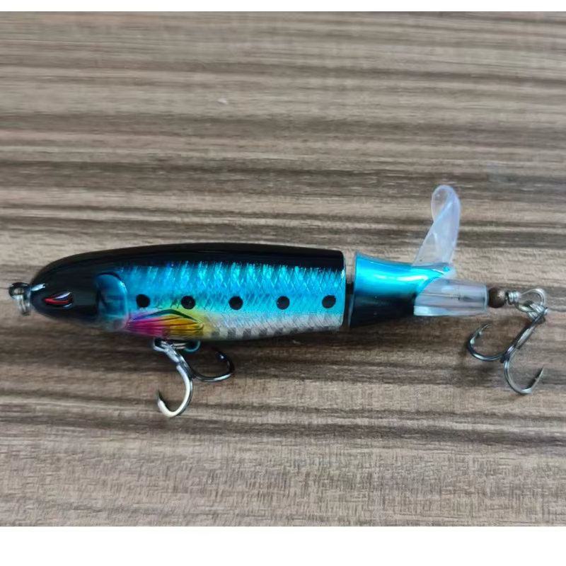 Whopper Plopper Minnow – Señuelo Crankbait con Cola Giratoria - imagen 2