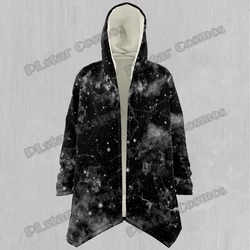 Capa de pesca Dark Matter con capucha y forro Sherpa para invierno