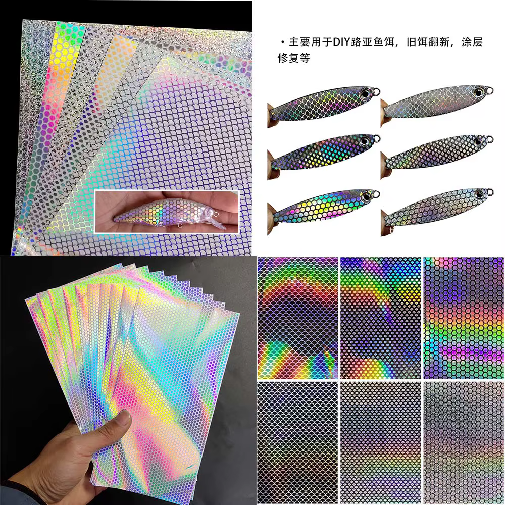 Película Holográfica para Señuelos - Pack Decoración DIY - imagen 4