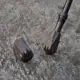 Protectores de bastones de trekking telescópicos negros para senderismo - imagen 4