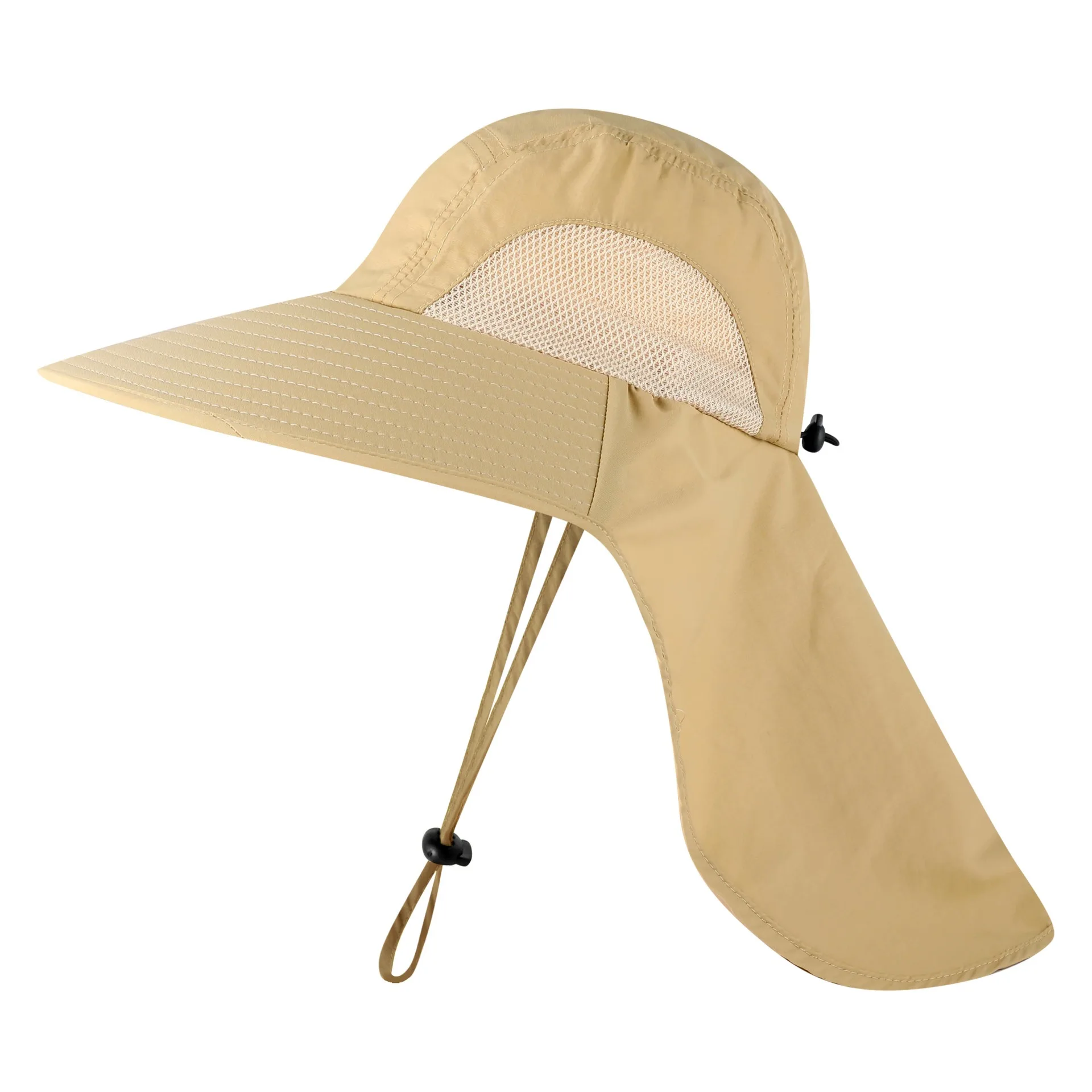 Sombrero de pesca ala ancha con protección solar y cuello - imagen 3