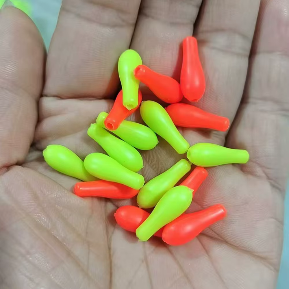 Flotadores luminosos tipo bean para pesca