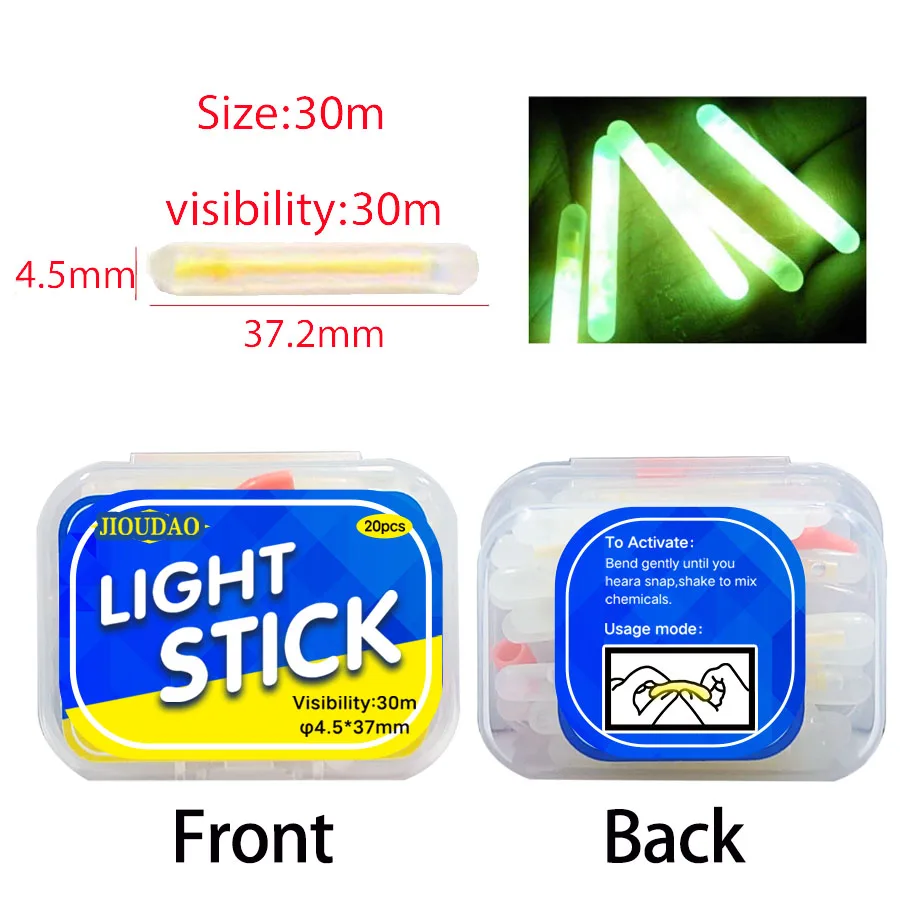 Varitas luminosas para flotadores de pesca – luces caña - imagen 4
