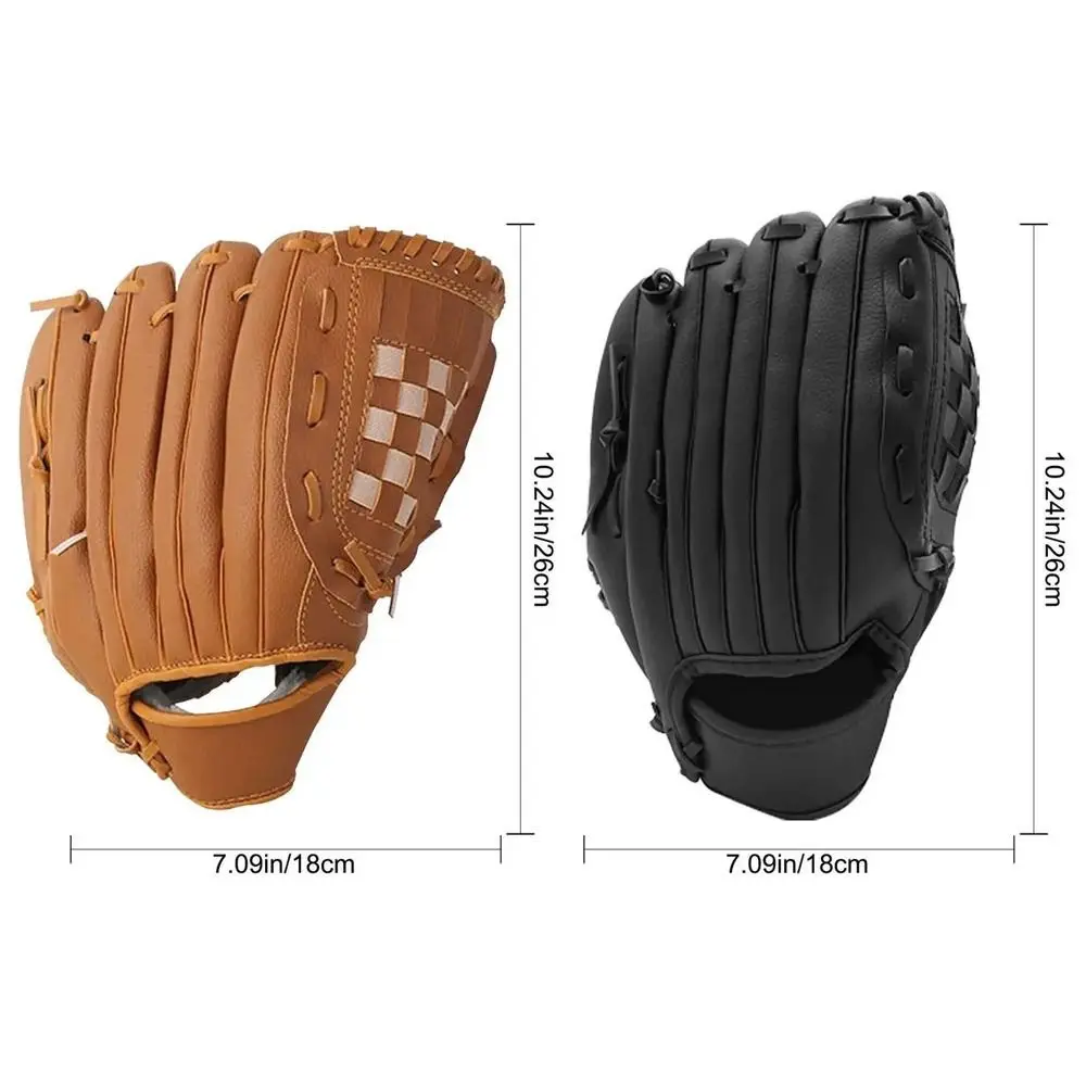 Guantes de bateo cuero PU para práctica béisbol exterior - imagen 2