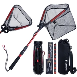 Red de aterrizaje Goture plegable de mano portátil para kayak