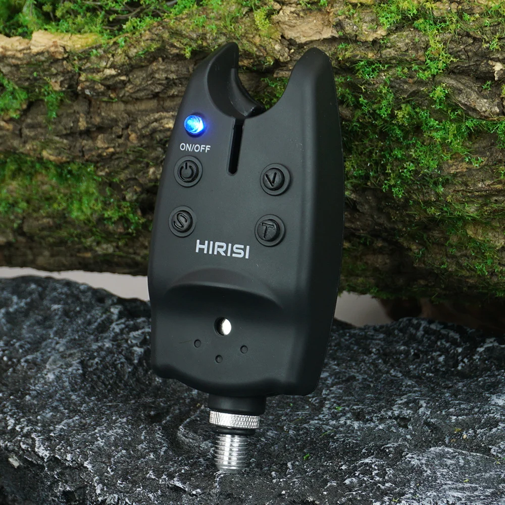 Alarma de picada Hirisi impermeable con LED nocturno para carpa - imagen 5