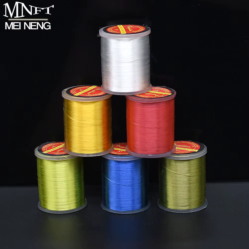 Hilo de seda multicolor fino y largo para atar moscas - imagen 2