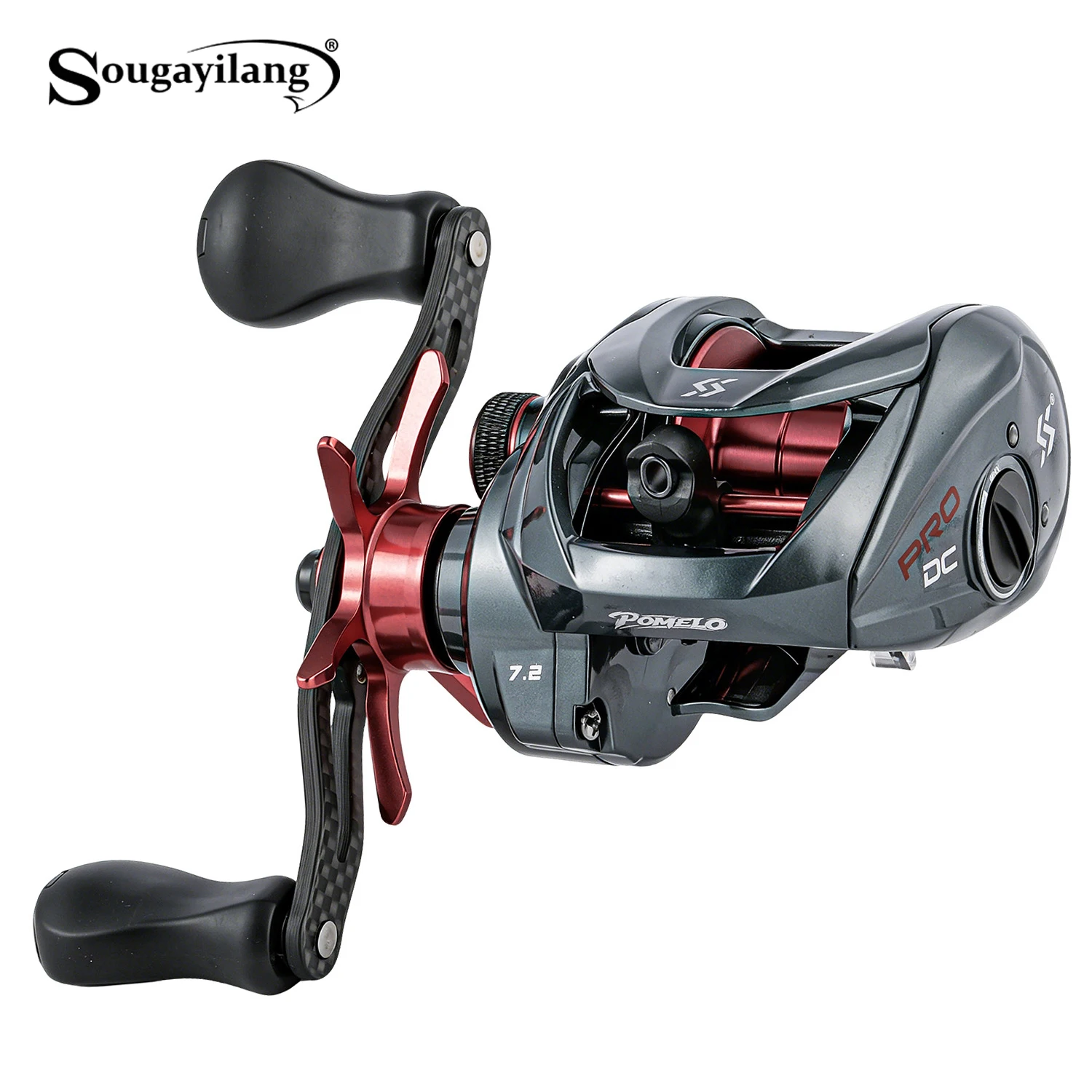 Carrete de pesca Sougayilang PRO DC con freno digital inteligente - imagen 2