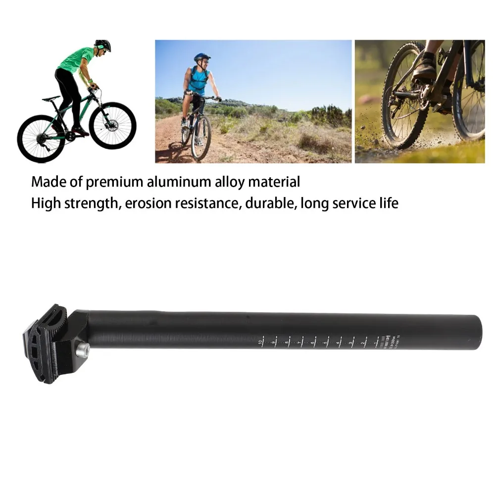 Tubo de sillín de aluminio duradero y ligero para bicicleta - imagen 4