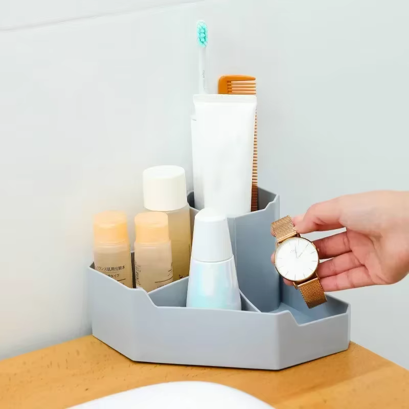 Detalle interno con compartimentos diferenciados