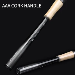 Caña de pescar FishingFans carbono Toray T1100 con anillas Fuji SIC