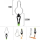 Downrigger de pesca con tabla planing y clip Power Grip - imagen 5