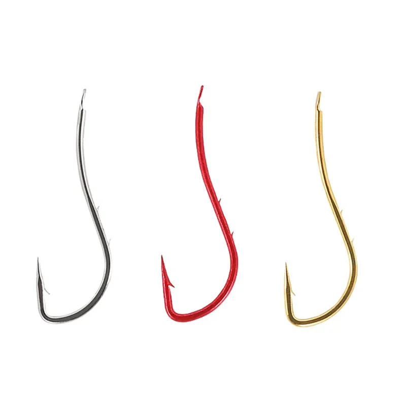 Anzuelos con púas Jig Head espalda – mango largo aerodinámico