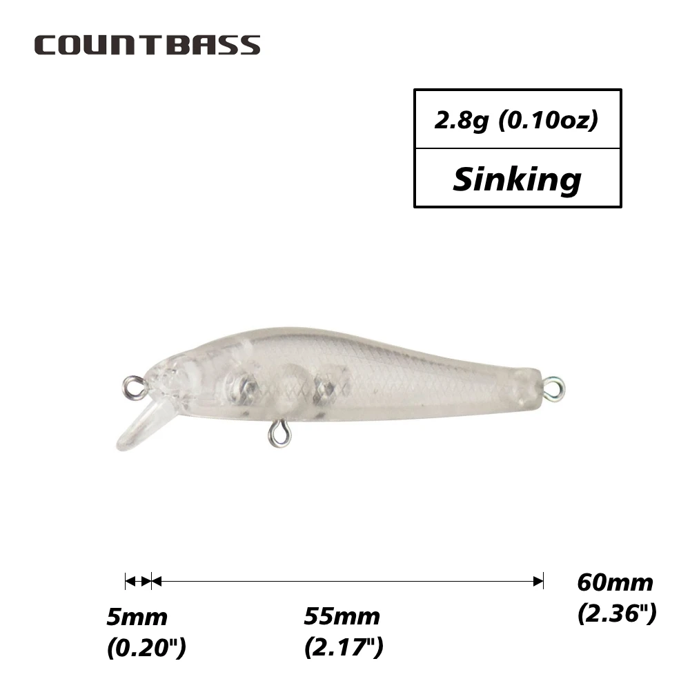 Variedad de wobblers Countbass
