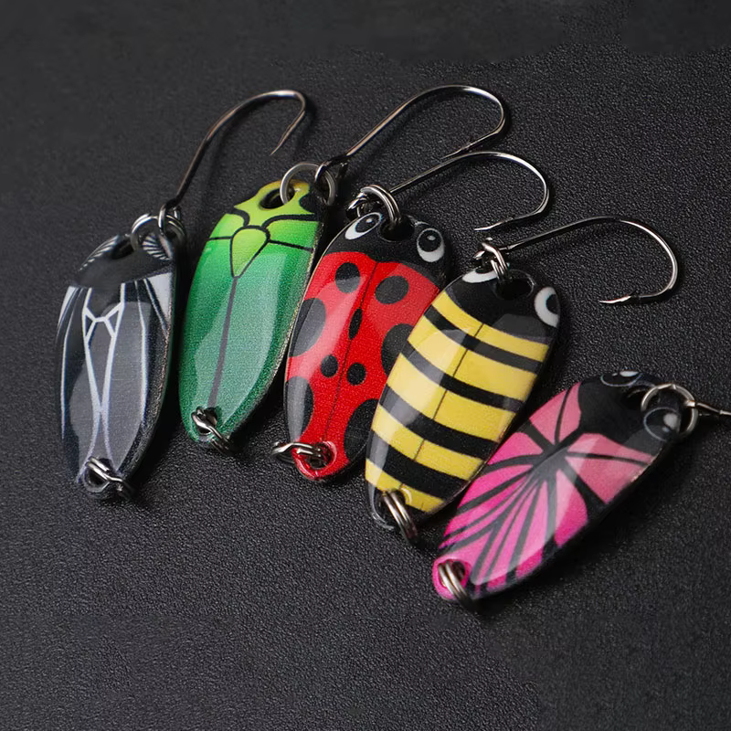 Cucharas Giratorias Pequeñas para Pesca con Lentejuela Ruidosa - imagen 3