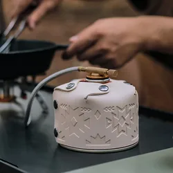 Funda protectora de cuero PU para bidón de gasolina resistente