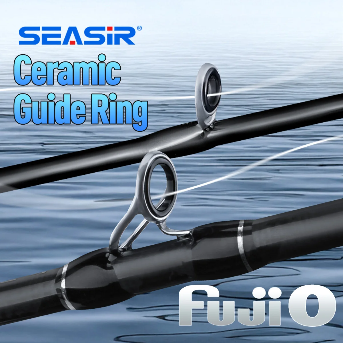 Seasir Riveria BFS caña pescar ultraligera Fuji O carbono - imagen 4