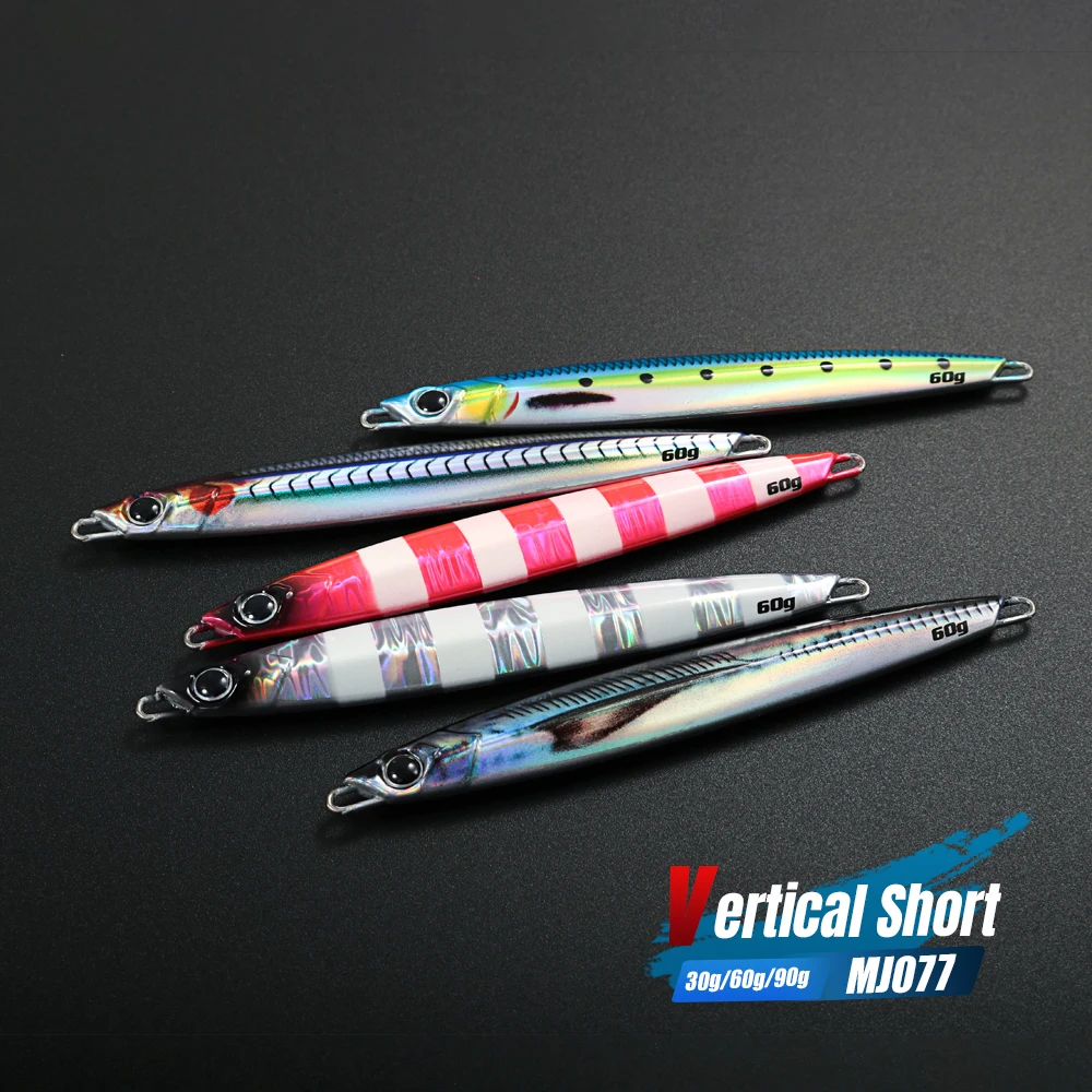 Señuelo vertical de metal UV para jigging