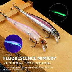 Señuelo flotante LETOYO jerkbait largo alcance – lubina y lucio