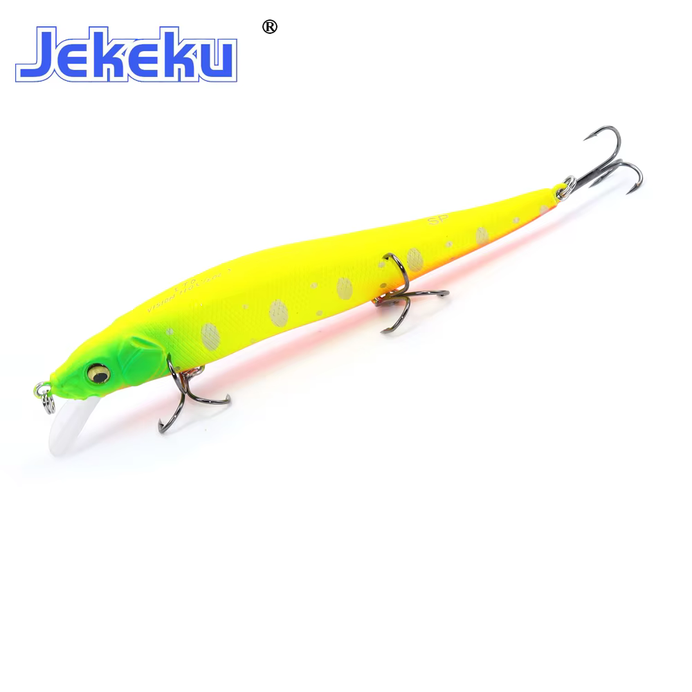 JEKEKU señuelo duro Wobbler pececillos con gancho afilado - imagen 5