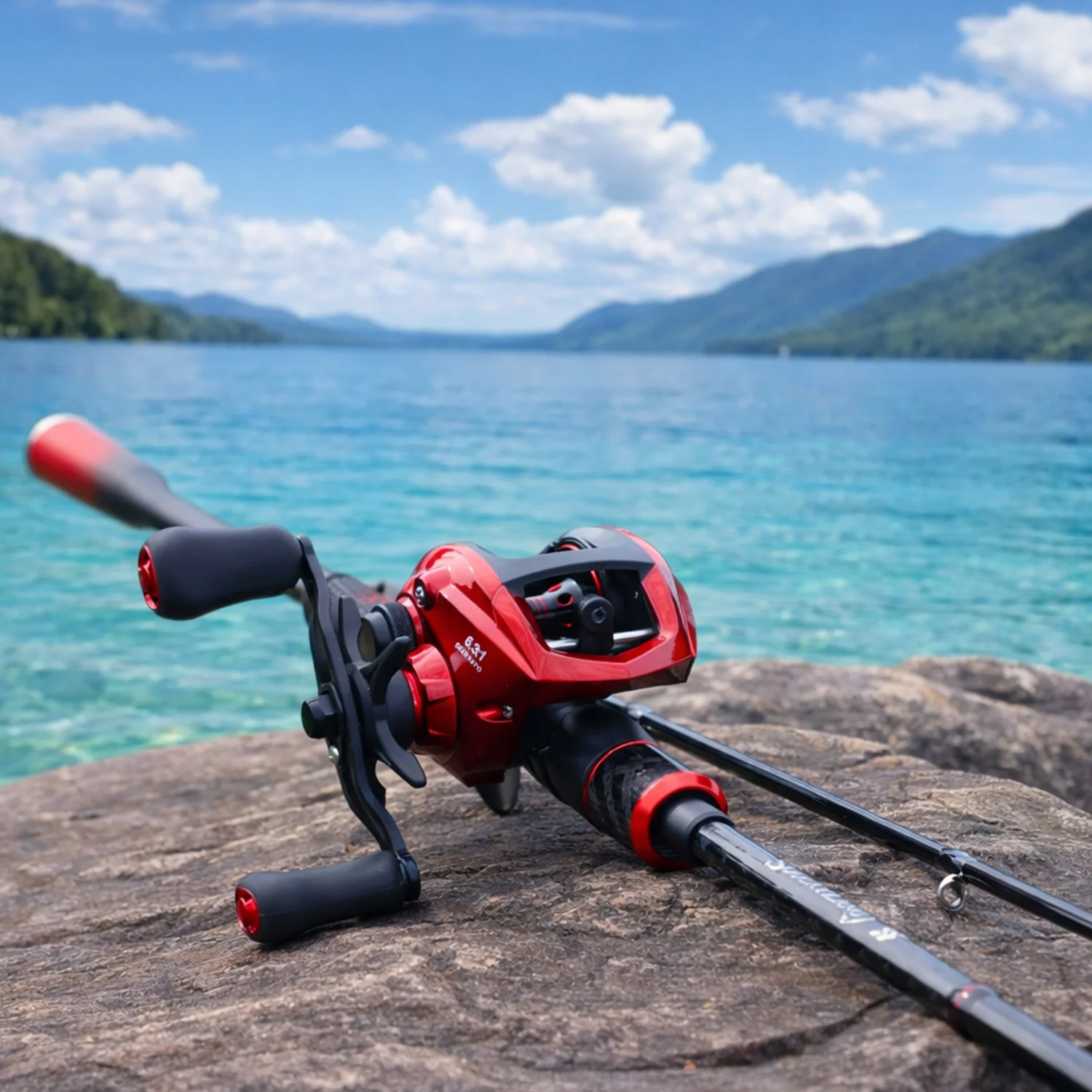 Sougayilang caña carrete ultraligero carbono para pesca de lubina - imagen 3