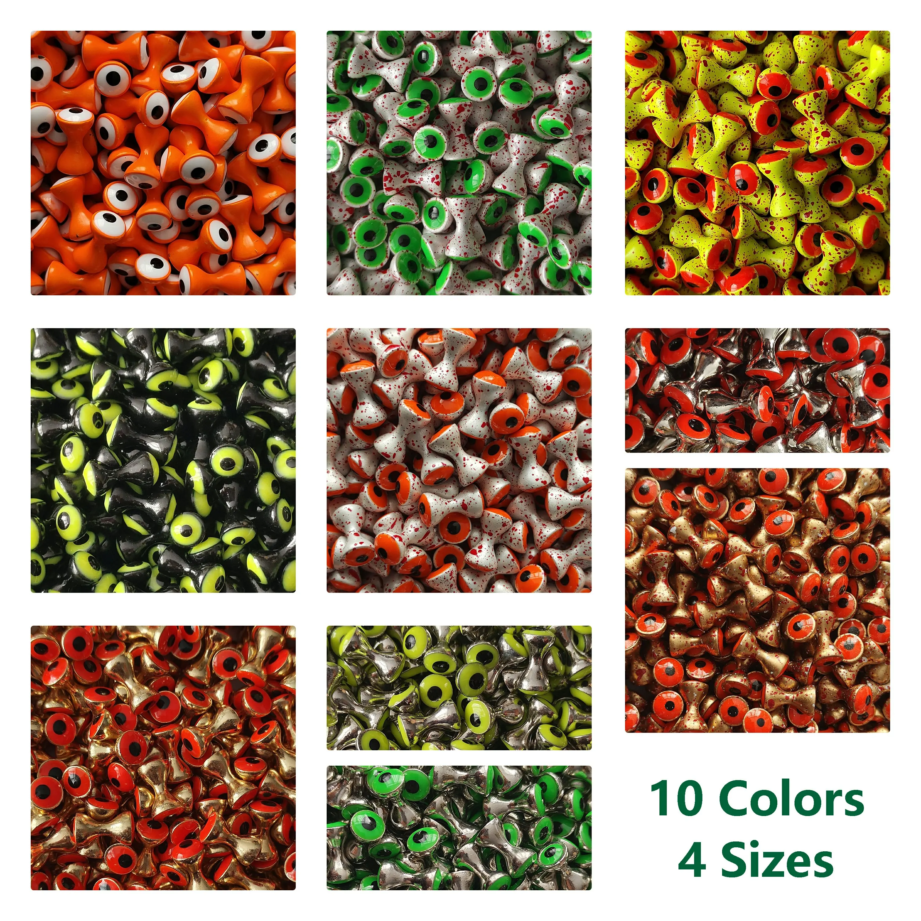 Variedad de colores y formatos para diferentes patrones de moscas