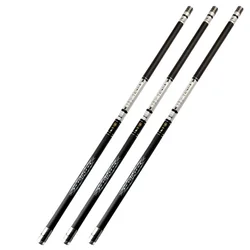 Caña telescópica de fibra de carbono para pesca en roca
