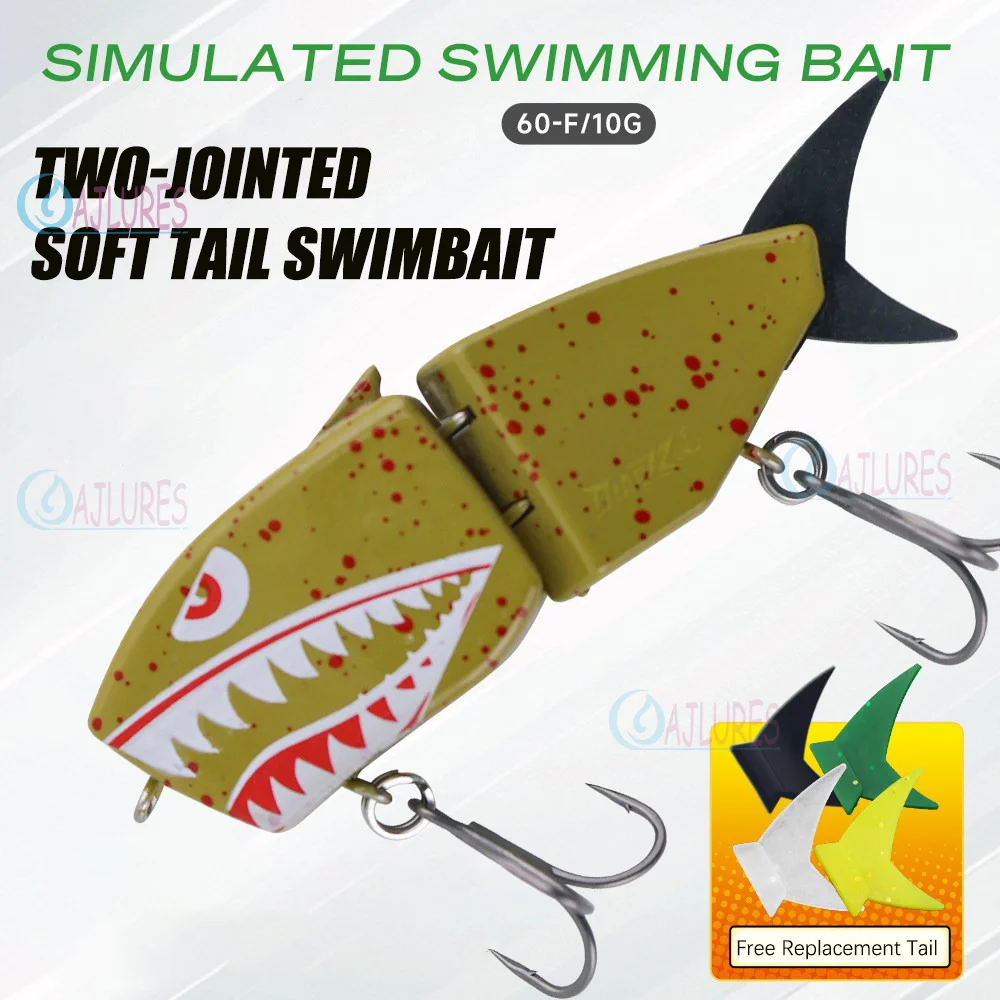 Señuelo hundimiento lento con anzuelo triple Mustad para lubina - imagen 2