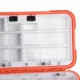Caja de pesca ABS impermeable doble cara con divisores ajustables - imagen 2