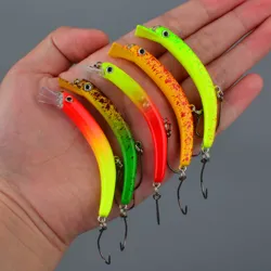 Señuelos pesca lubina Popper, Crankbait, Wobbler hundimiento lento
