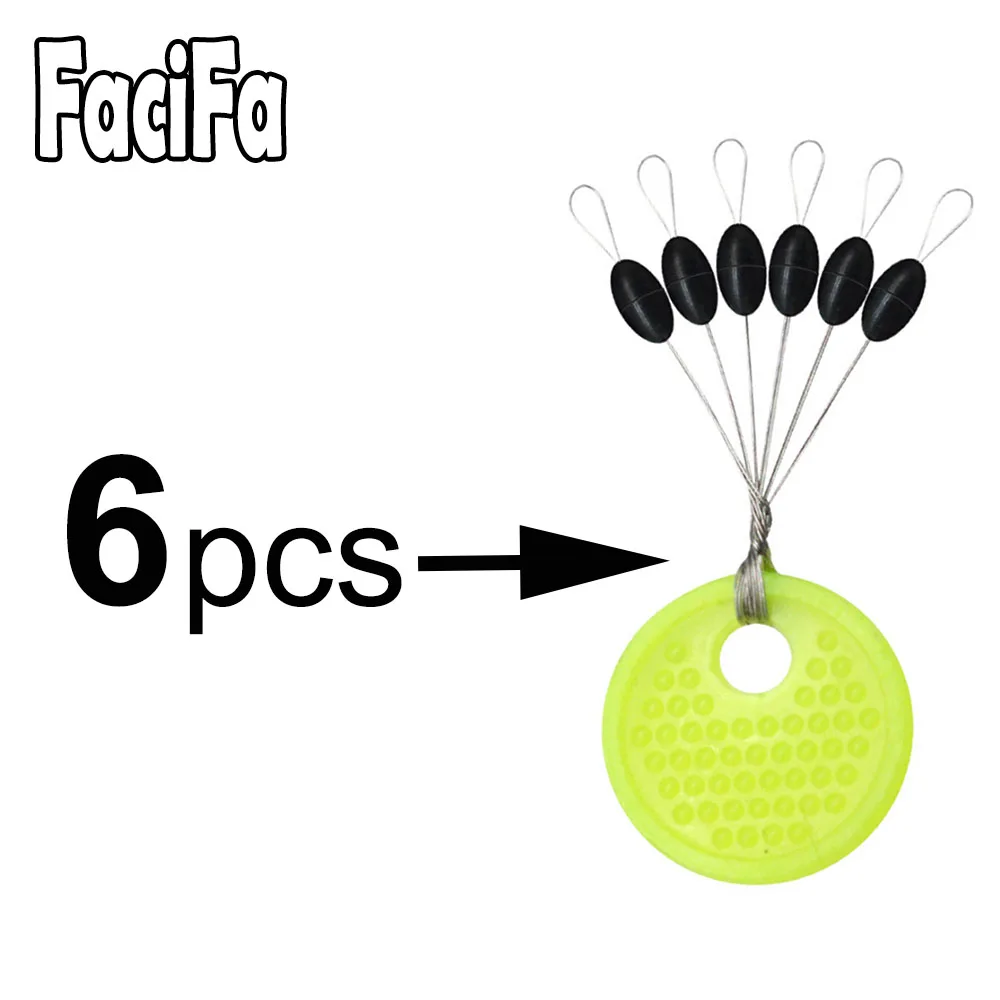Tapones de goma de silicona para pesca en conjunto