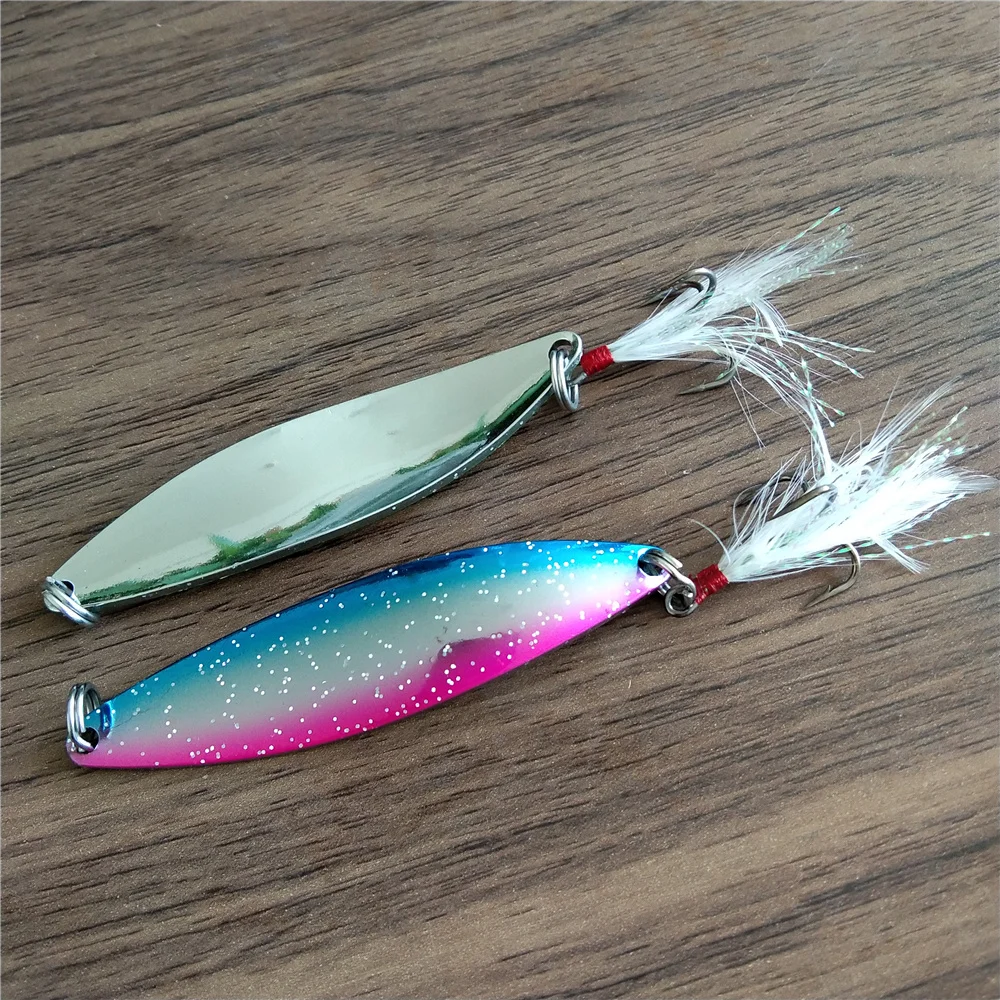 Variedad cromática de los señuelos Swolfy para diferentes condiciones de pesca