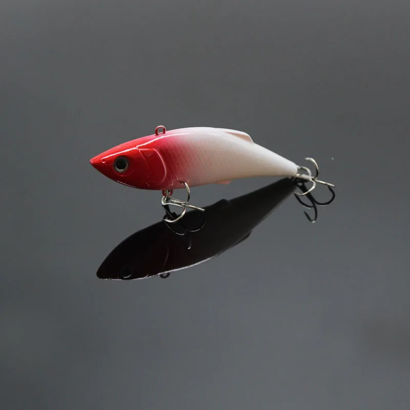 Crankbait wobbler rojo VIB realista para lubina Trebl - imagen 5