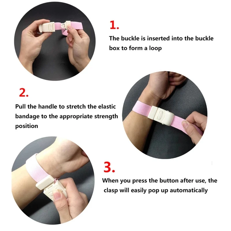Torniquete paramédico con hebilla rápida colorido para emergencias - imagen 4