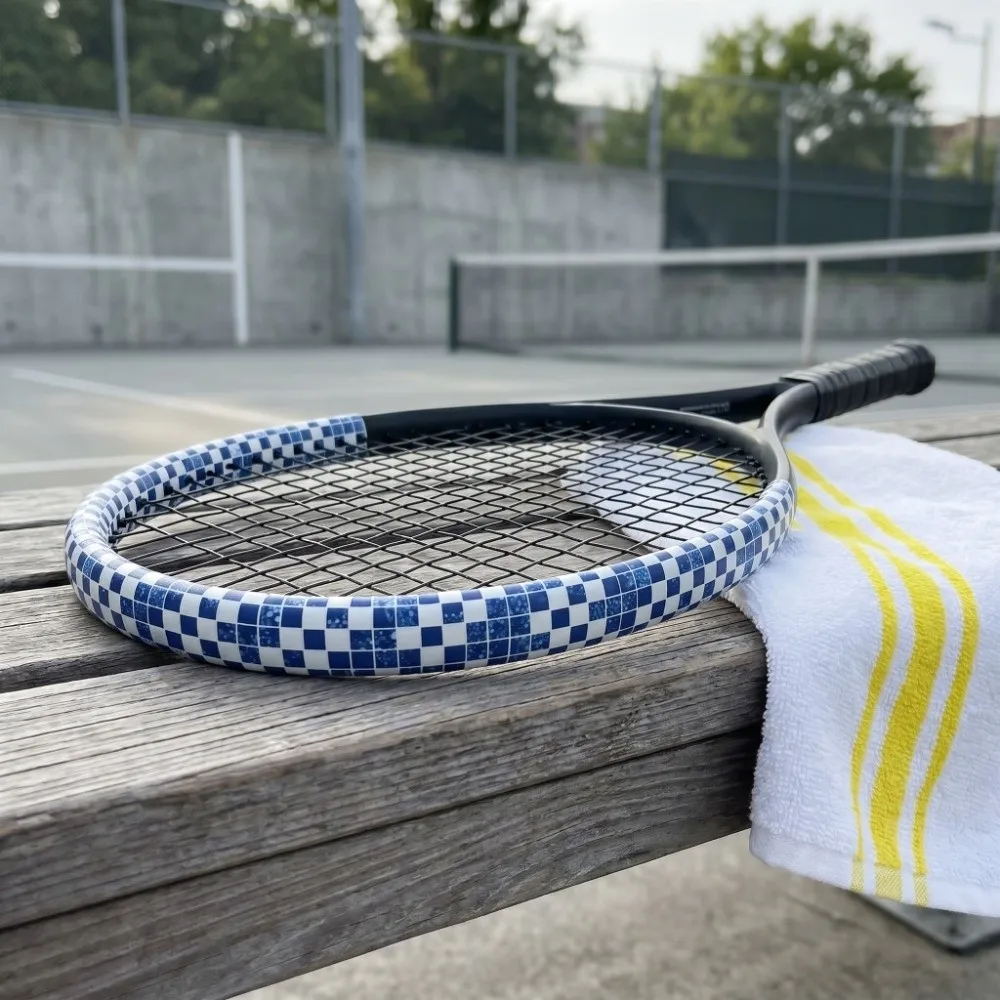 Protector de Borde para Raqueta de Tenis PU Anti-fricción y golpes - imagen 2