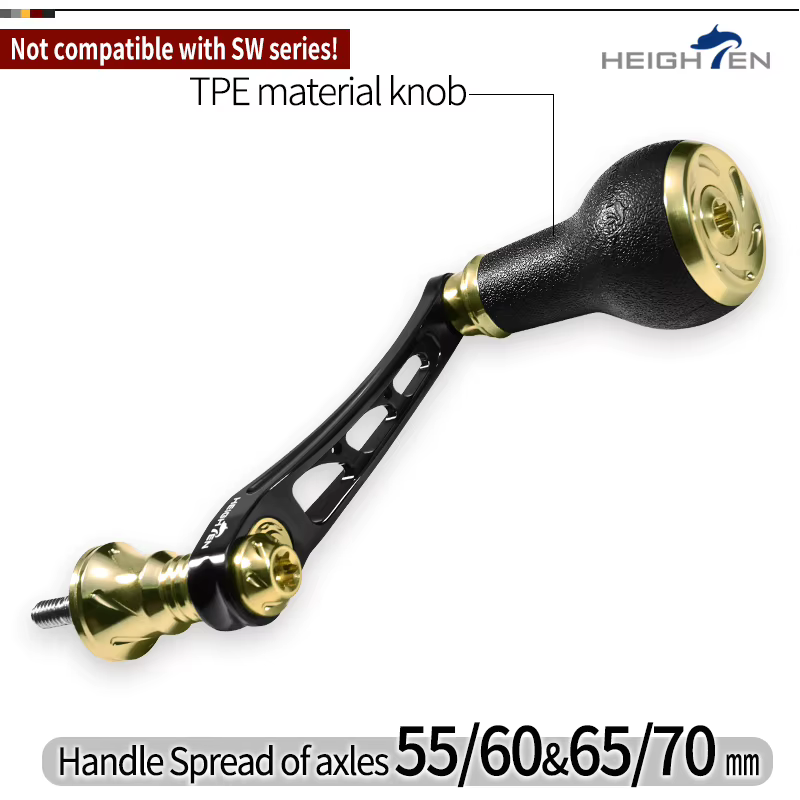HEIGHTEN Botón manivela ajustable antideslizante