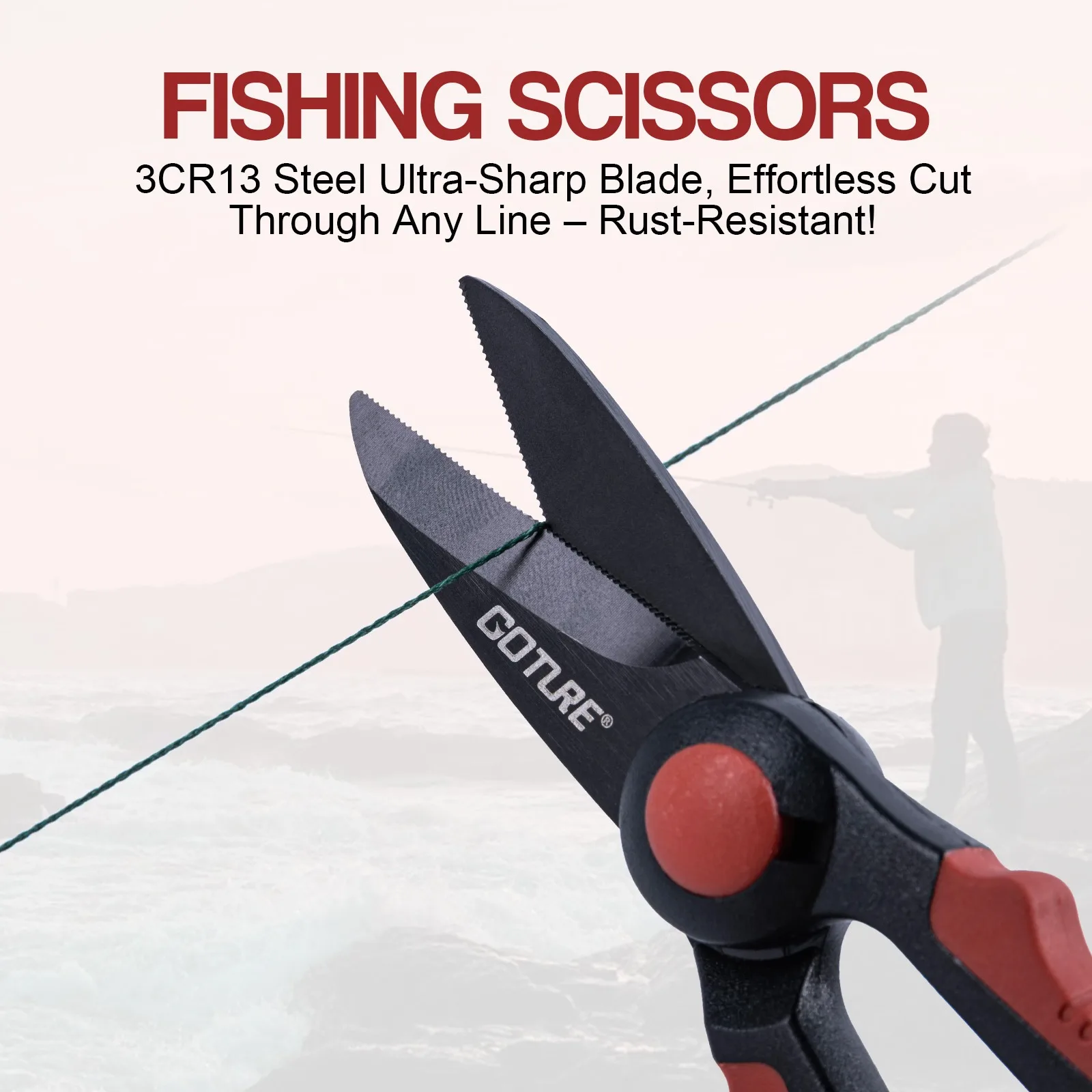Goture Kit herramientas de pesca con báscula digital y pinza - imagen 4