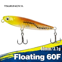 Tsurinoya DW64 Minnow flotante 60mm para trucha y lubina