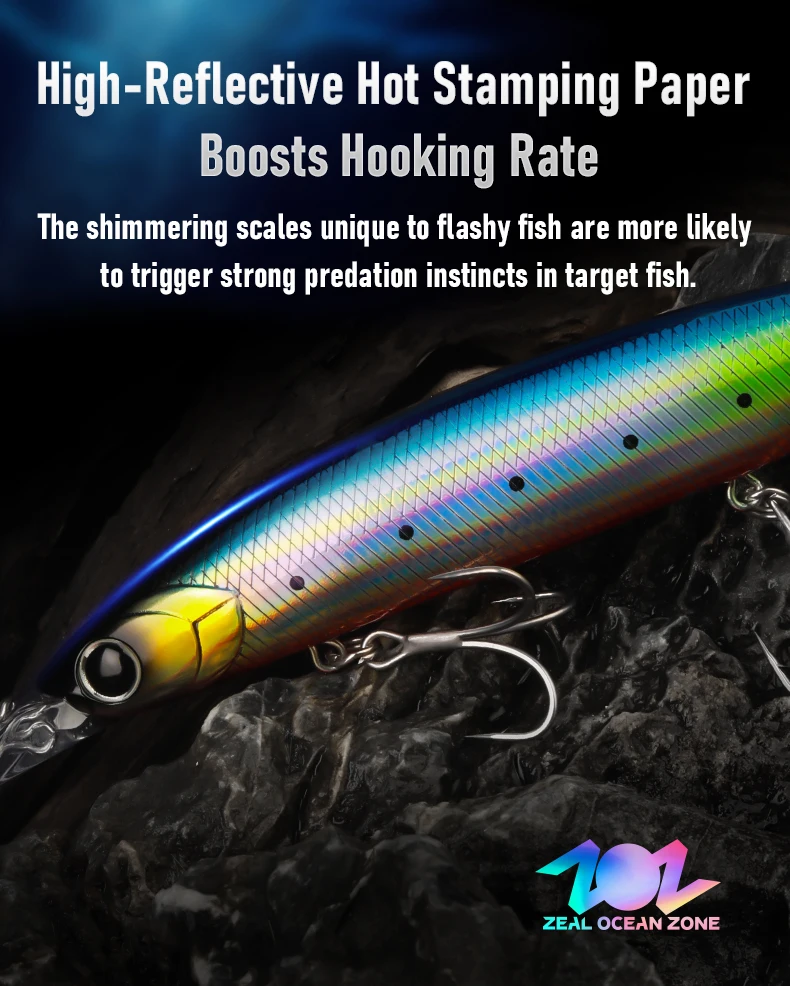 Detalle del perfil del Kingdom Sinking Minnow