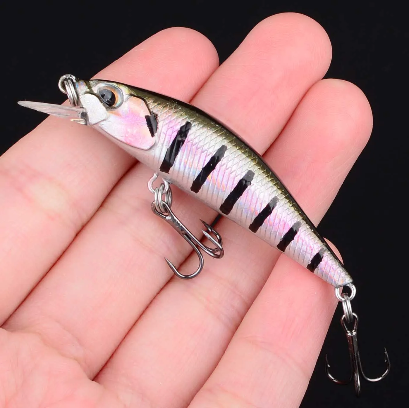 Micro Minnow wobbler: señuelo duro para trucha y lubina - imagen 5