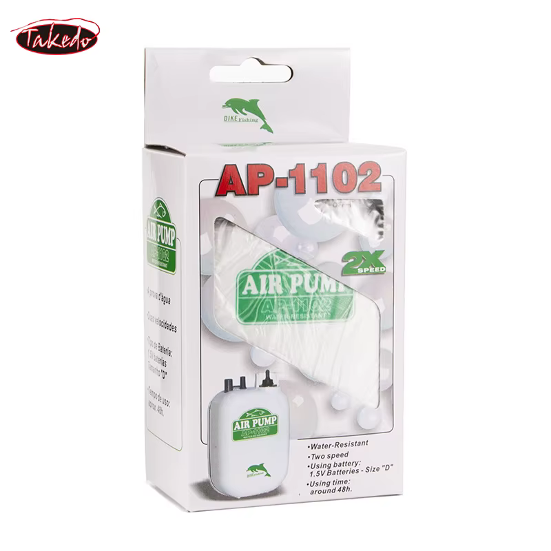 TAKEDO AP-1102 Bomba de Oxígeno Portátil Impermeable para Pesca - imagen 5