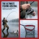 Set caña y carrete Goture con accesorios y funda de pesca