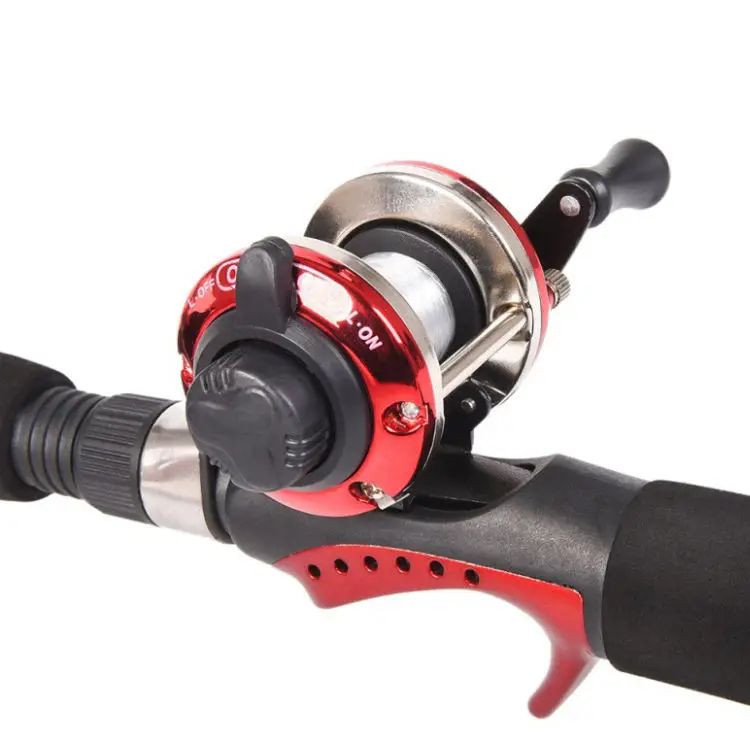 WEIHE1PC Carrete de pesca en hielo con arrastre y Bait Runner - imagen 2