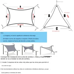 Toldo Playa Impermeable con Protección UV – Naranja