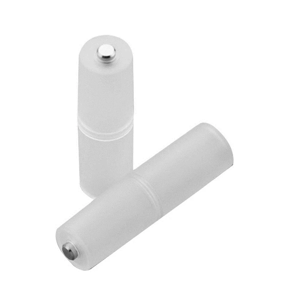 Estuche baterías AA/AAA translúcido para almacenamiento con adaptador - imagen 5