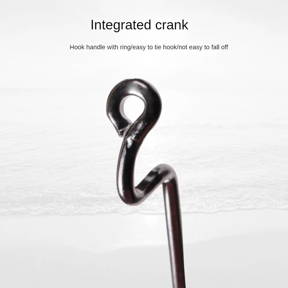 Anzuelo Texan Softjerk 5/0 – Acero carbono para Texas Rig - imagen 5