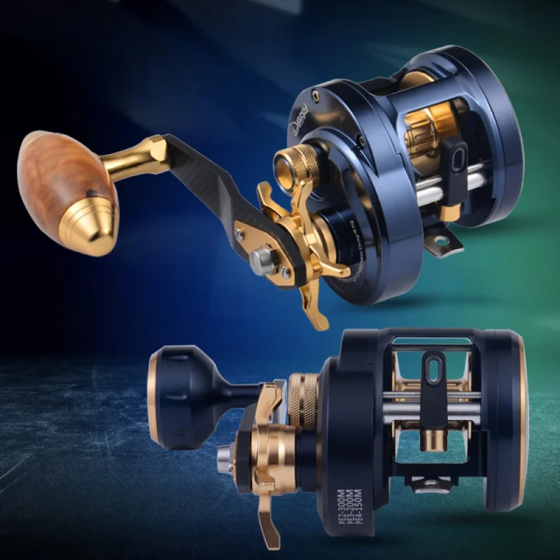Carrete Black Knight BK200R ultraligero agua salada – guía de línea - imagen 2