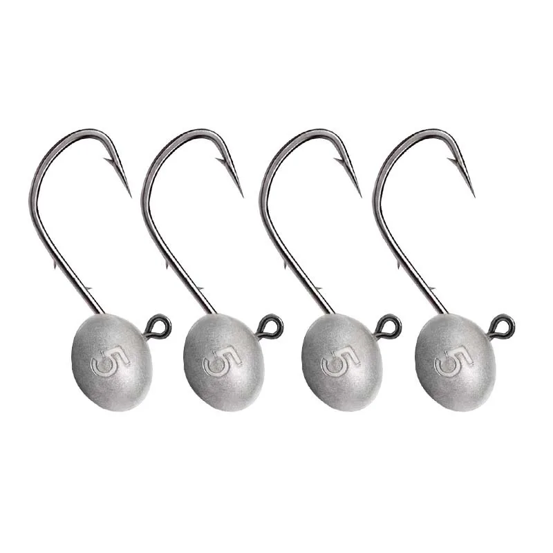 Anzuelos Jig Head TAKEDO HG31 de acero alto carbono para vinilo - imagen 4