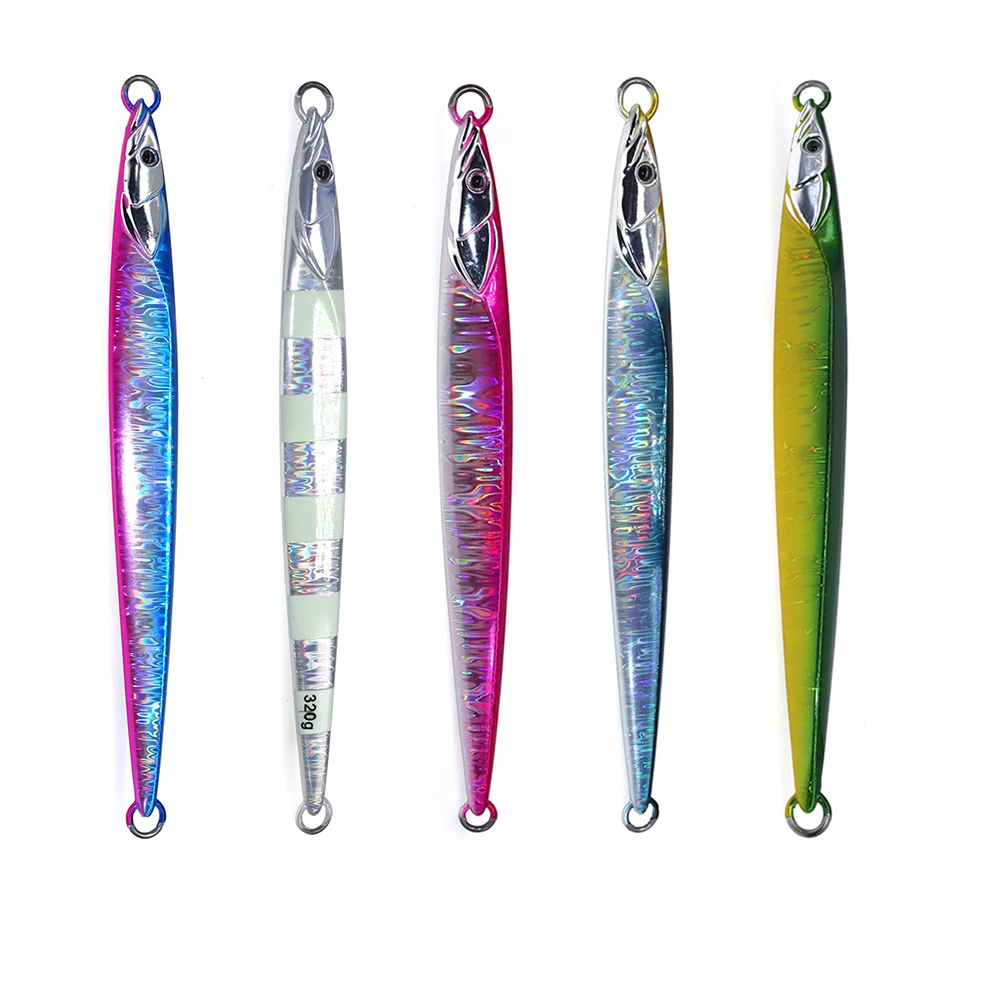 Señuelo de jigging aguas profundas con acabado UV