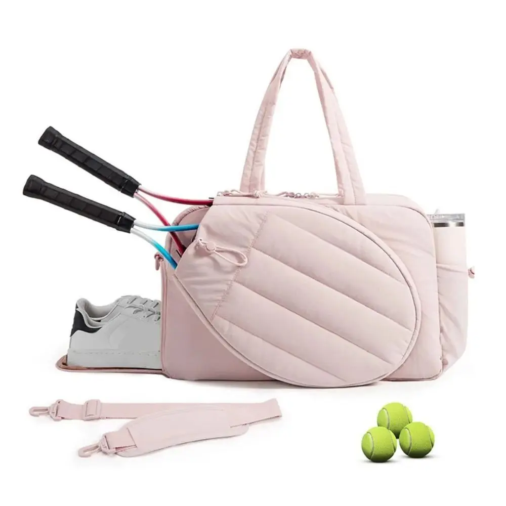 Bolsa de tenis gran capacidad ajustable con compartimento zapatos - imagen 4